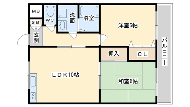 メゾン飛鳥の物件間取画像