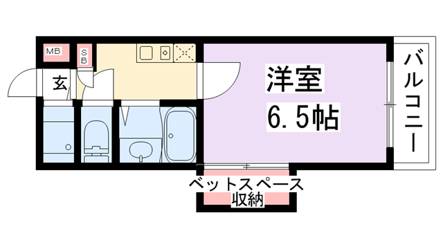 リバーイーストクレムリンの物件間取画像