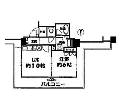 ザ・香里園タワーの物件間取画像