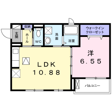 グランツ井上の物件間取画像