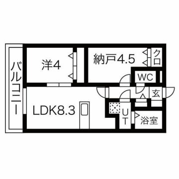 Act池田本町の物件間取画像