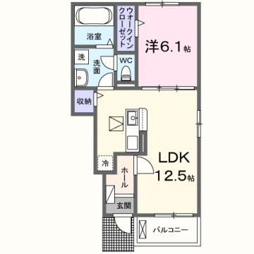 池田2丁目アパートの物件間取画像