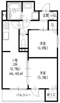 Soleil萱島東の物件間取画像