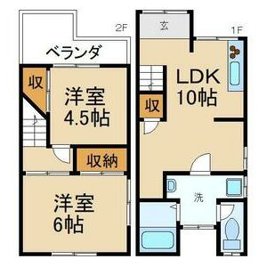 ハイカムールメゾンの物件間取画像