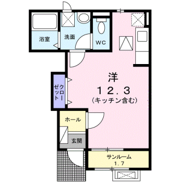 グランＭＩＫＩ手屋の物件間取画像