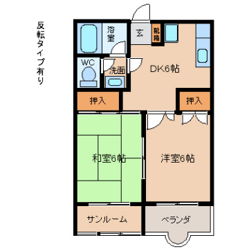 ハイムピア　ａｄの物件間取画像