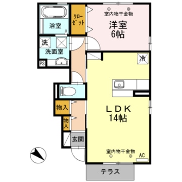 D-room本郷新Ａの物件間取画像