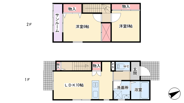 ファイン本郷の物件間取画像