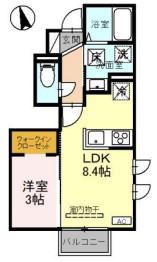 パチオーリ五福末広町の物件間取画像