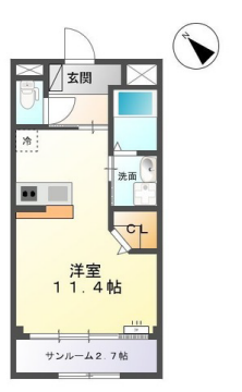 シュメールの物件間取画像