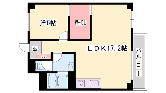 ビラ土山の物件間取画像