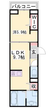 D’s町坪の物件間取画像