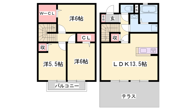 グレイスアイの物件間取画像