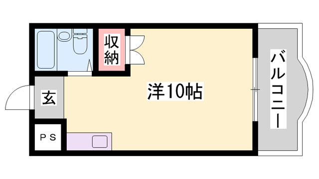 物件間取画像