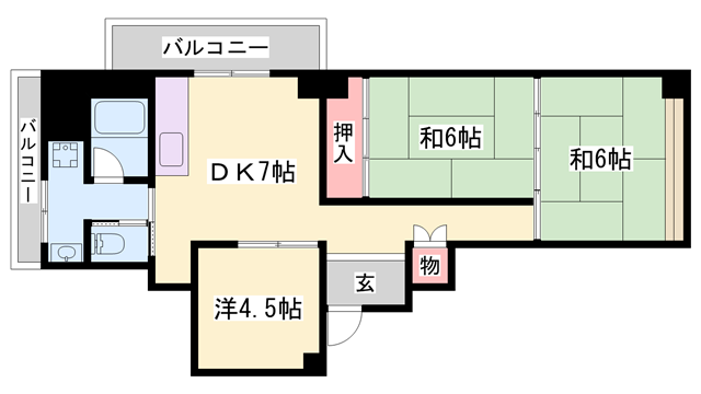 石田ビルの物件間取画像