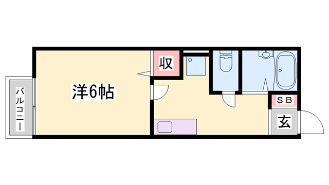 プレミールコートC棟の物件間取画像