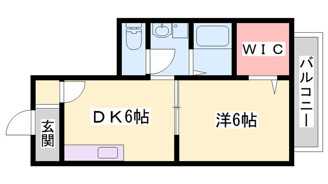 ウェルヴィラ　C棟の物件間取画像
