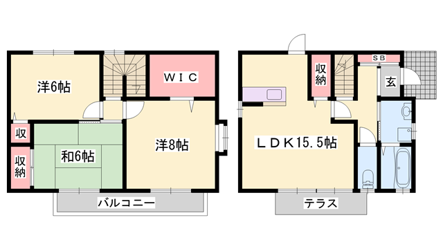 柚垣様戸建　の物件間取画像
