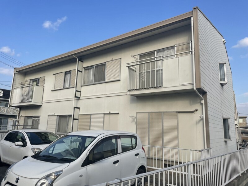 中津ハイツ　A棟の物件外観写真