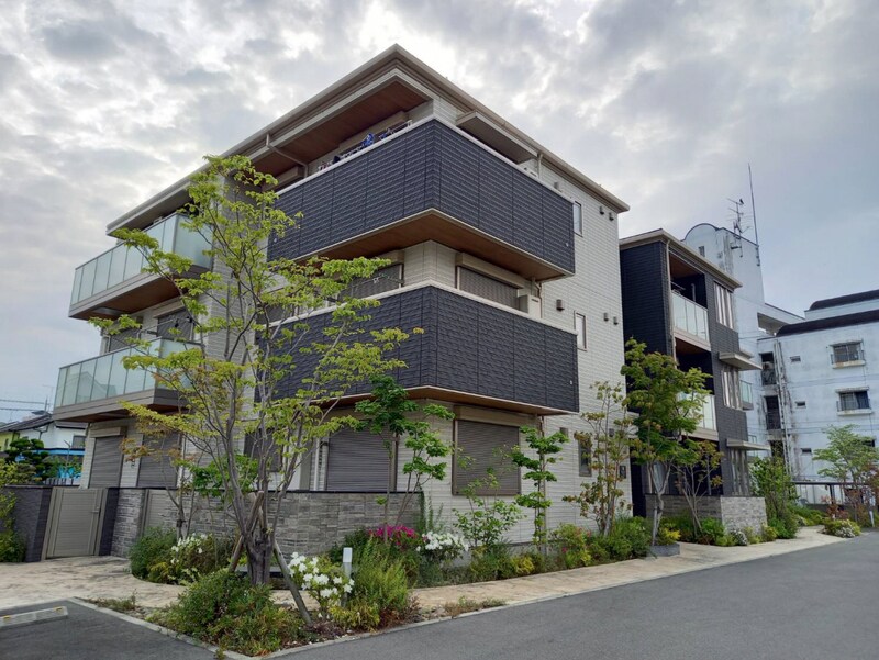 リメインらかんN棟の物件外観写真