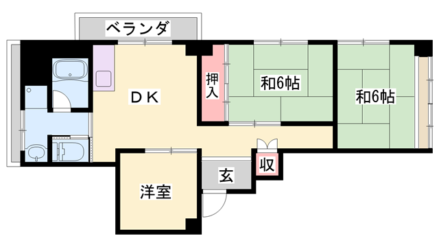 石田ビルの物件間取画像