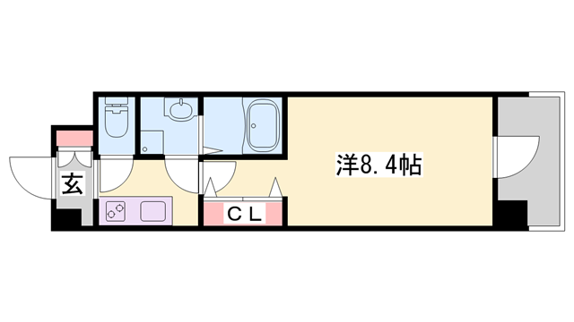 アルティザ姫路の物件間取画像