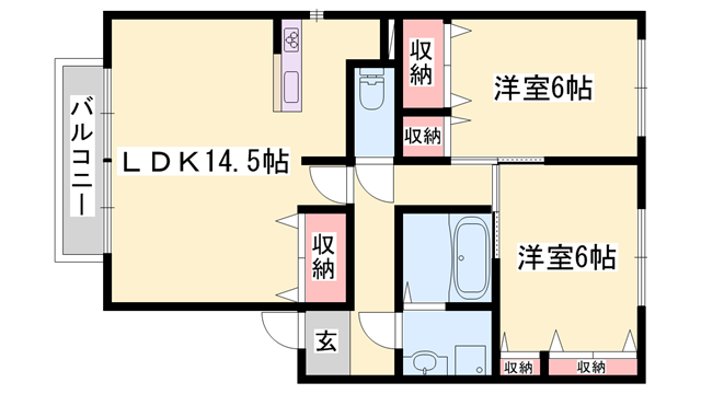 ラティルスの物件間取画像